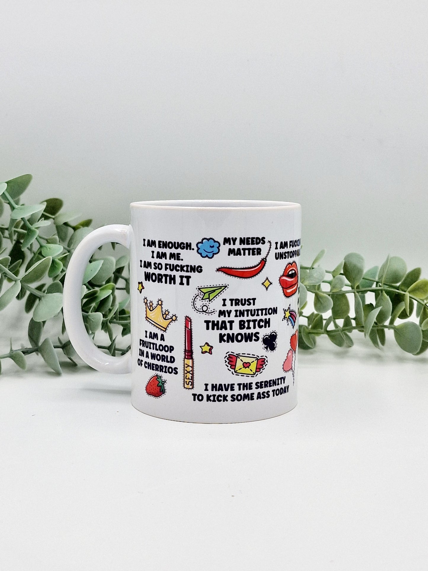 Sweary Affirmations Mug