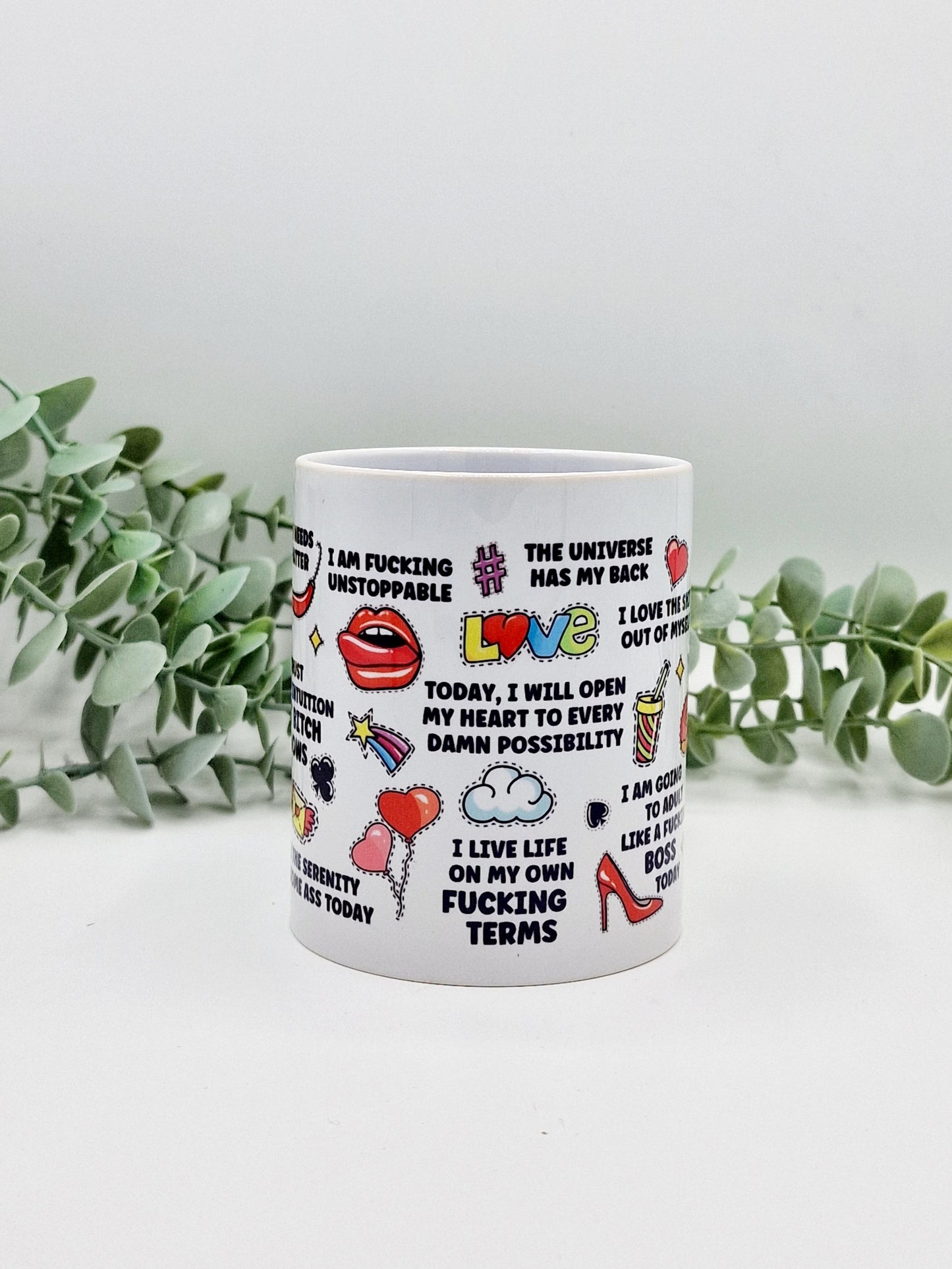 Sweary Affirmations Mug