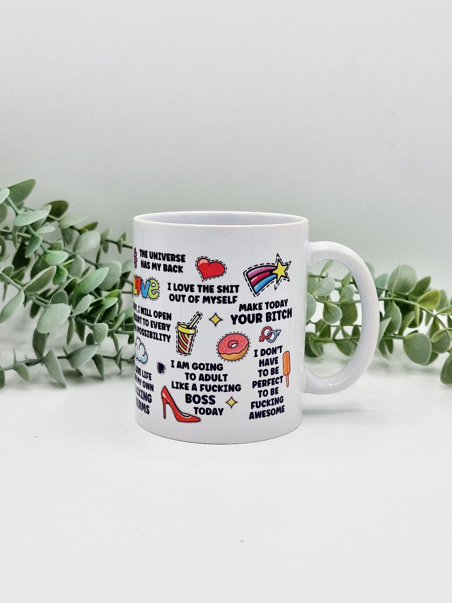 Sweary Affirmations Mug