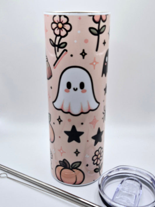 Ghostly Sublimation Tumbler